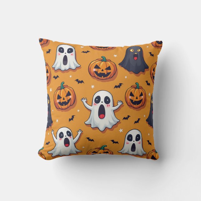 almohadilla de almohada de Halloween (Anverso)