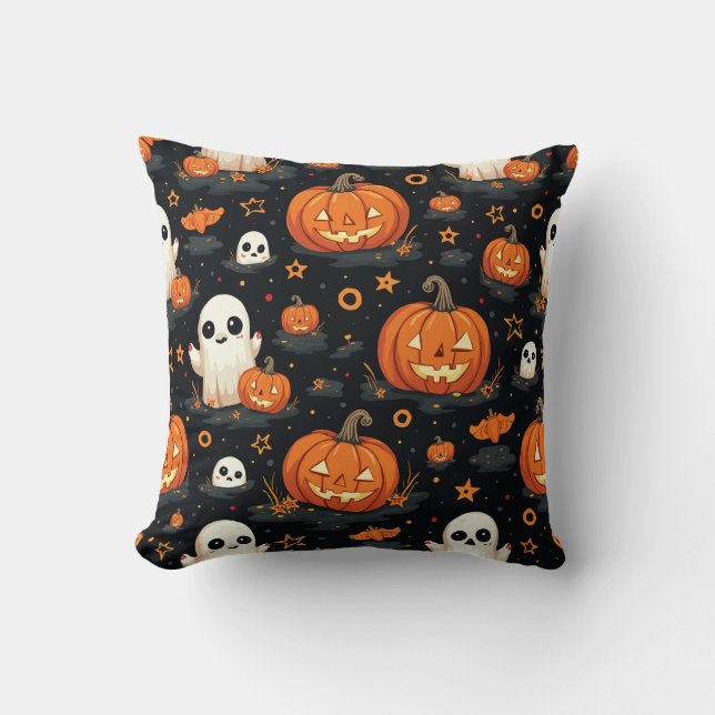almohadilla de almohada de Halloween (Anverso)