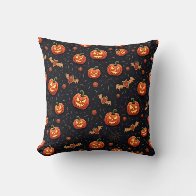 almohadilla de almohada de Halloween (Anverso)
