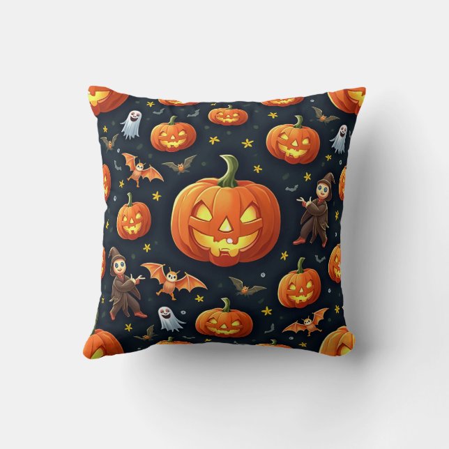 almohadilla de almohada de Halloween (Reverso)