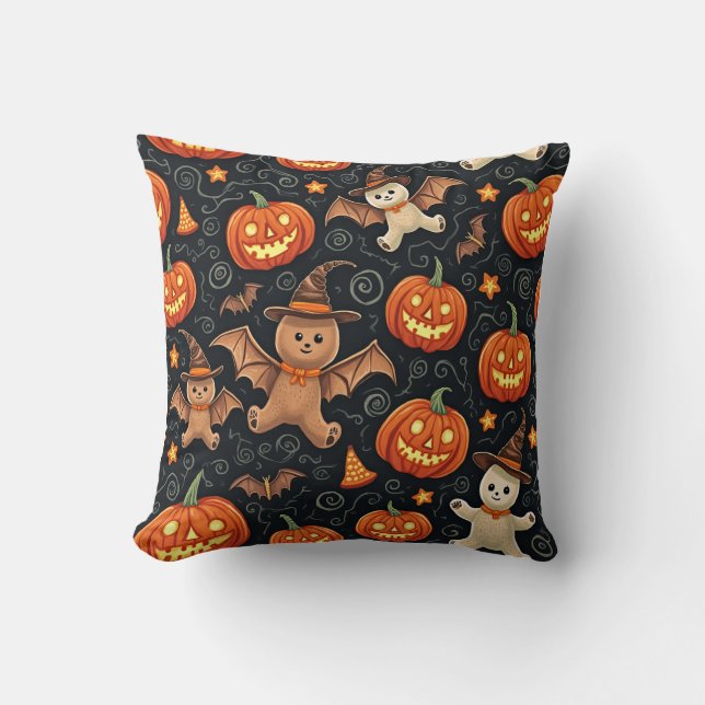 almohadilla de almohada de halloween (Anverso)