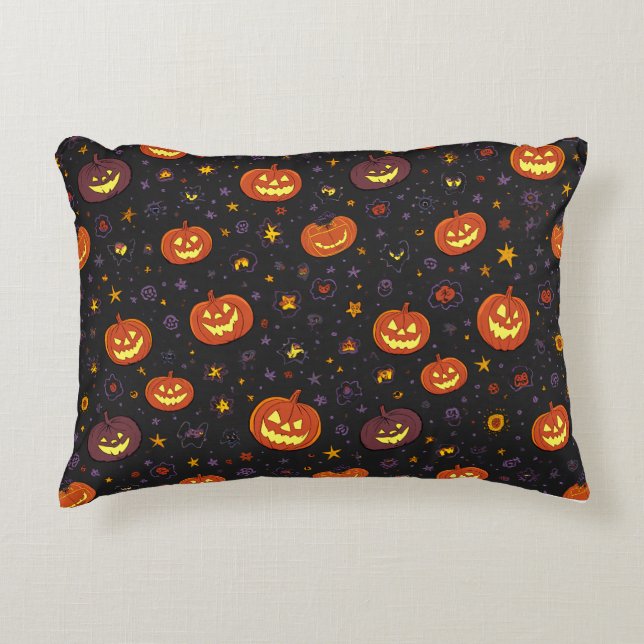 almohadilla de almohada de Halloween (Anverso)