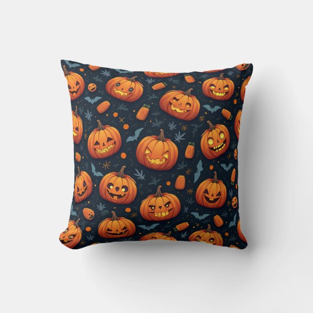 almohadilla de almohada de Halloween (Anverso)