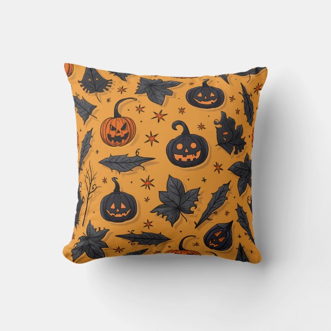 almohadilla de almohada de Halloween (Anverso)