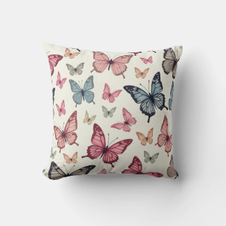 almohadilla de almohada de mariposa