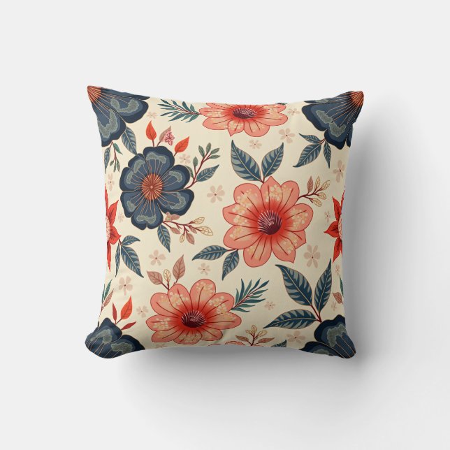 almohadilla de almohada de motivos coreanos tradic (Anverso)