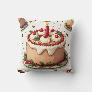 almohadilla de almohada de pastel para navidades