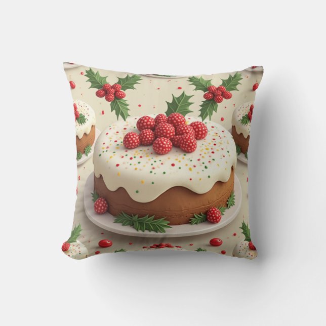 almohadilla de almohada de pastel para navidades (Anverso)