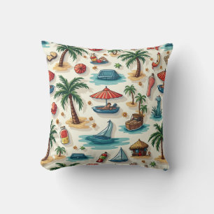 almohadilla de almohada de vacaciones de verano