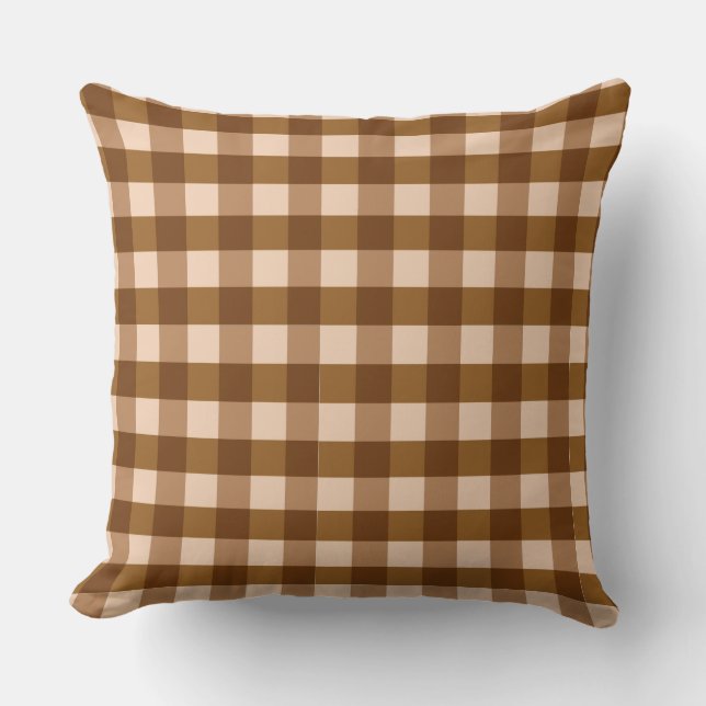 almohadilla de almohada marrón (Anverso)