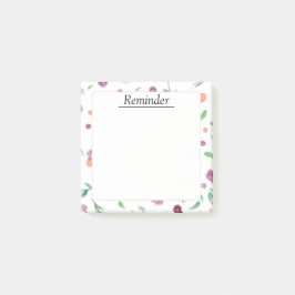 Almohadilla de notas Floral Post-it® para Office, 