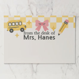 Almohadilla de papel de notas personalizadas del p