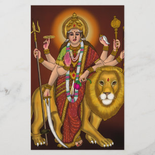 Almohadilla de papel Maa Durga