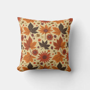 almohadón de almohada de ambiente otoñal