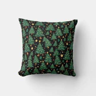 almohadón de almohada de árbol de Navidad