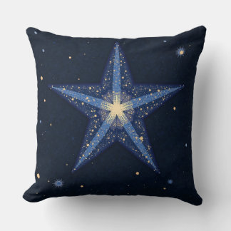 almohadón de almohada de estrella espacial