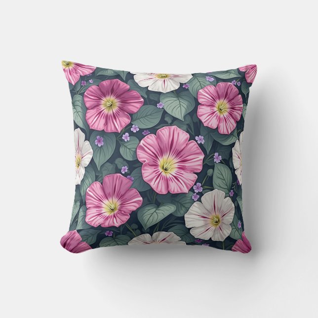 almohadón de almohada de glorias de la mañana (Anverso)
