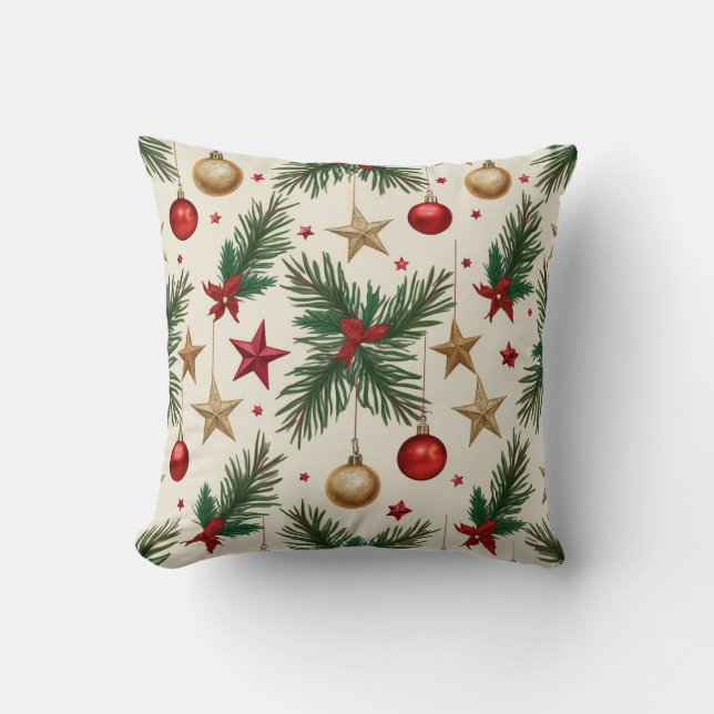 almohadón de almohada de navidad (Anverso)