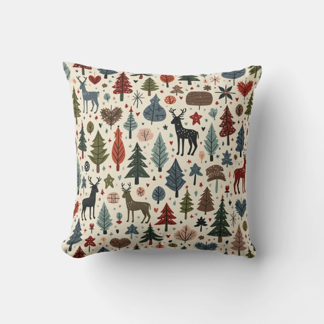 almohadón de almohada de navidades (Anverso)
