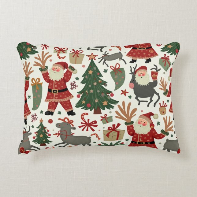 almohadón de almohada de navidades (Anverso)