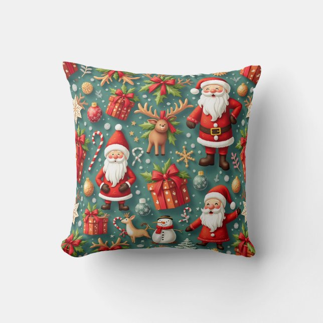 almohadón de almohada de navidades (Anverso)