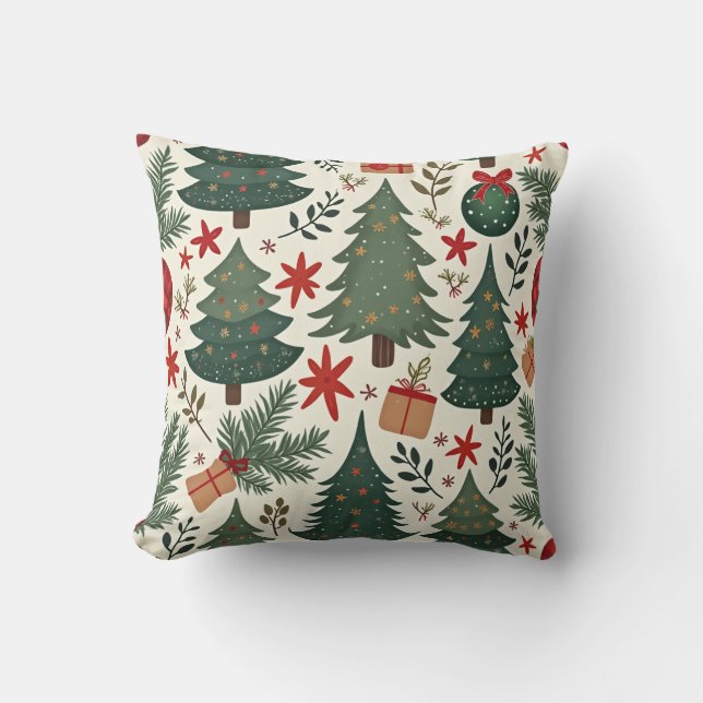 almohadón de almohada de navidades (Anverso)