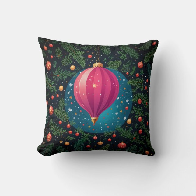 almohadón de almohada de navidades (Anverso)