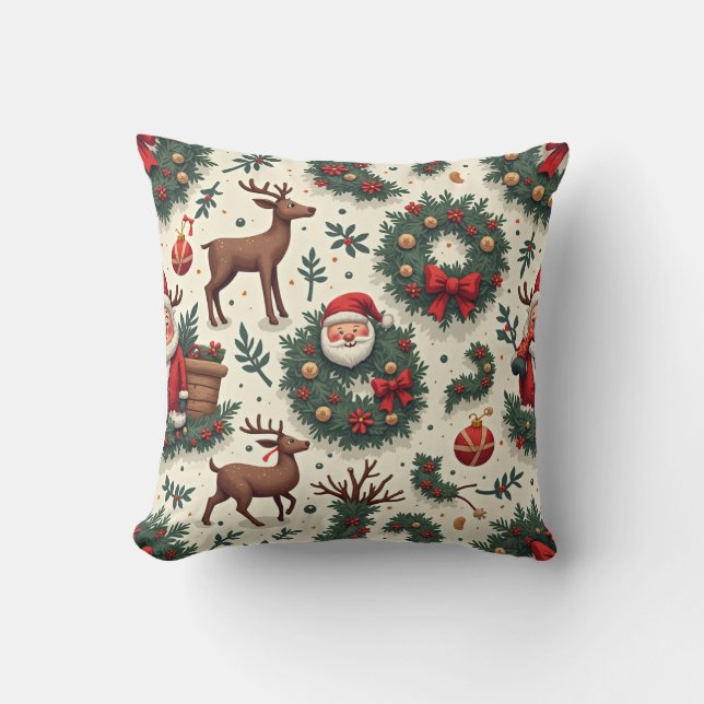 almohadón de almohada de navidades (Anverso)