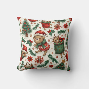 almohadón de almohada de navidades