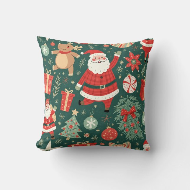 almohadón de almohada de navidades (Anverso)