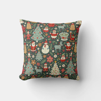 almohadón de almohada de navidades