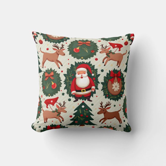 almohadón de almohada de navidades (Anverso)