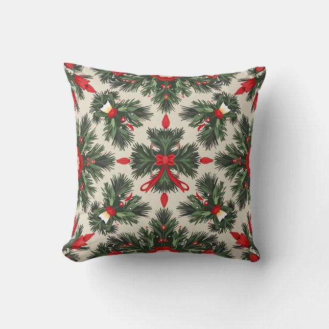 almohadón de almohada de navidades (Anverso)