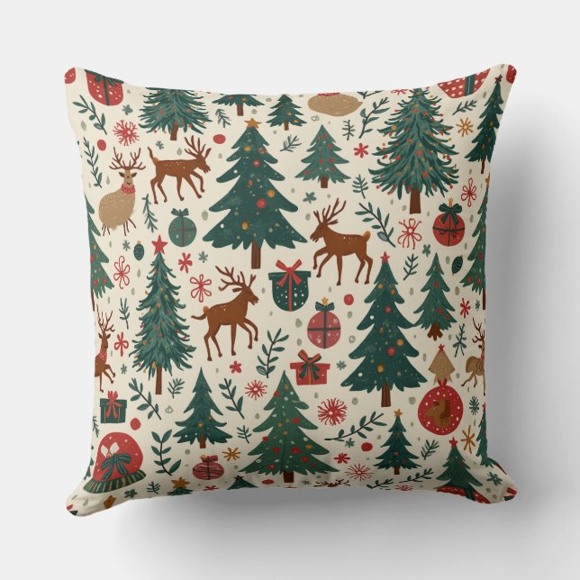 almohadón de almohada de navidades (Reverso )