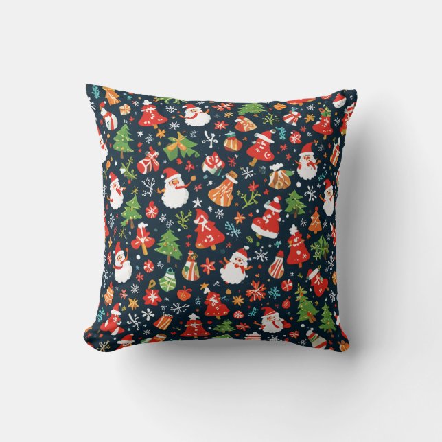 almohadón de almohada de navidades (Anverso)
