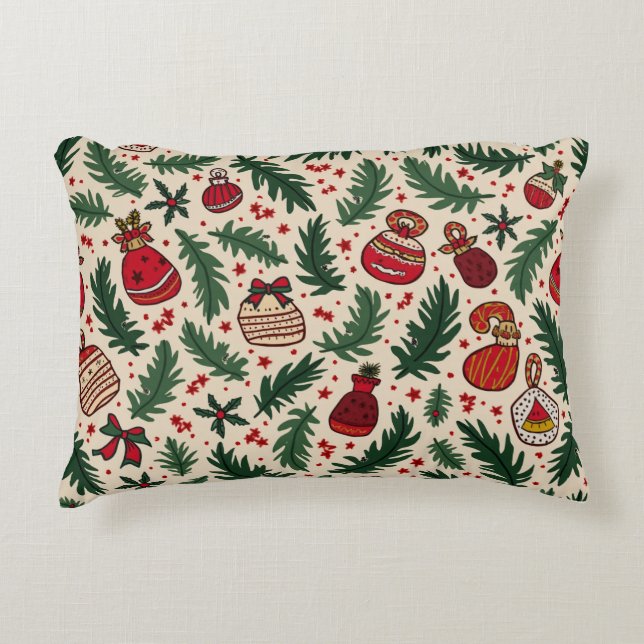 almohadón de almohada de navidades (Anverso)
