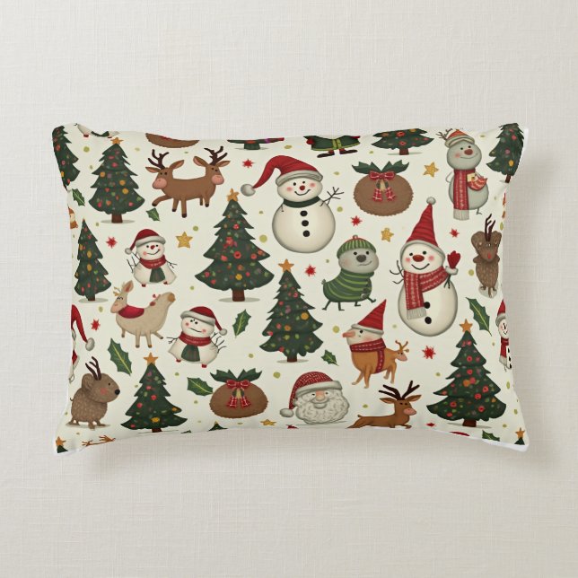 almohadón de almohada de navidades (Anverso)