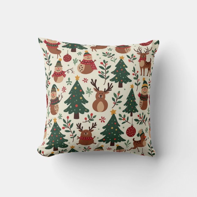 almohadón de almohada de navidades (Anverso)