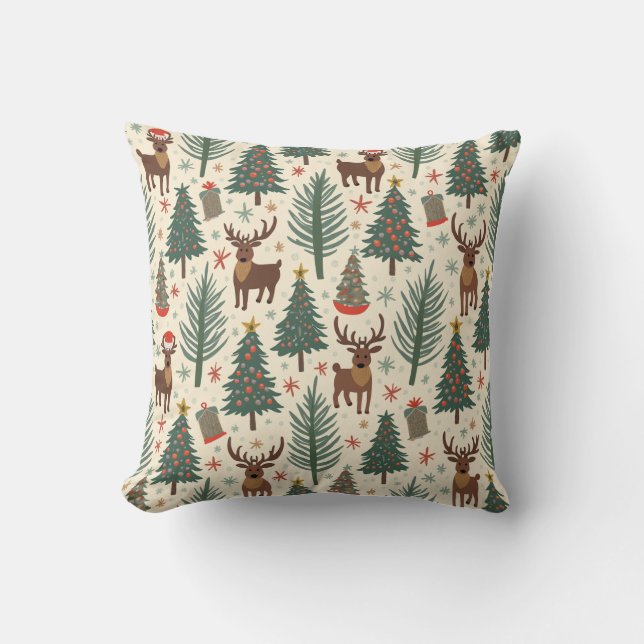 almohadón de almohada de navidades (Anverso)