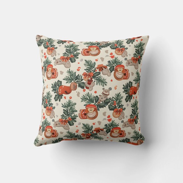 almohadón de almohada de navidades (Reverso)