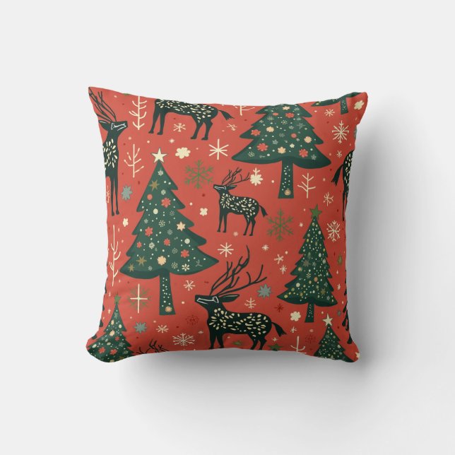 almohadón de almohada de navidades (Anverso)