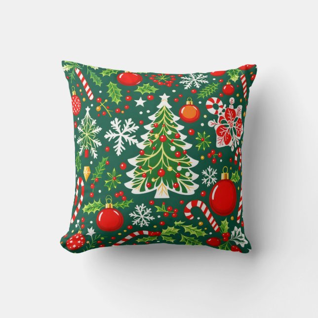almohadón de almohada de navidades (Anverso)