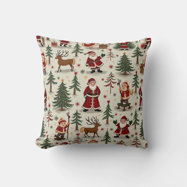 almohadón de almohada de navidades (Anverso)