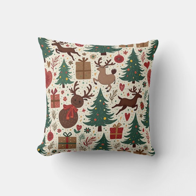 almohadón de almohada de navidades (Anverso)