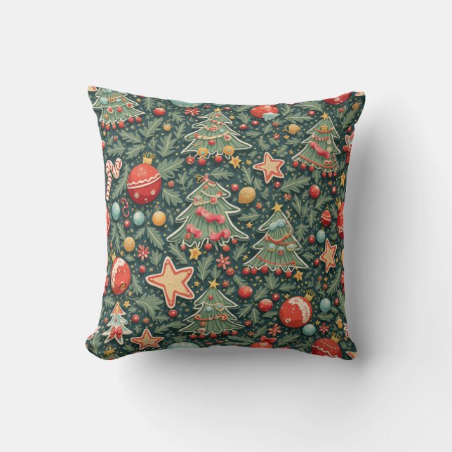 almohadón de almohada de navidades (Anverso)