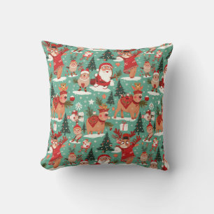 almohadón de almohada de navidades