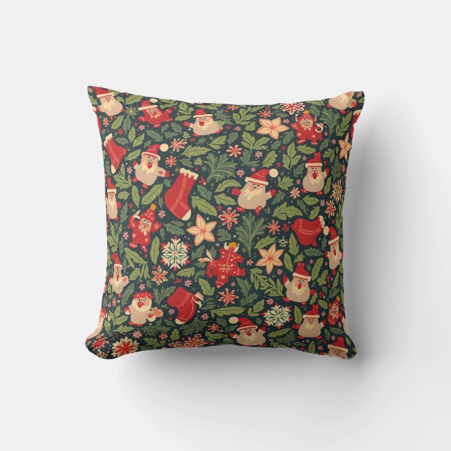 almohadón de almohada de navidades (Anverso)