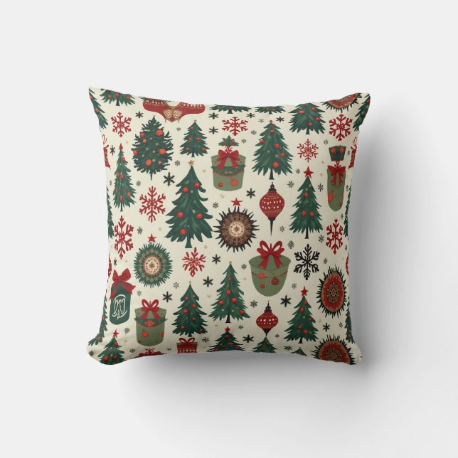 almohadón de almohada de navidades (Anverso)