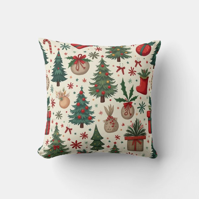 almohadón de almohada de navidades (Anverso)