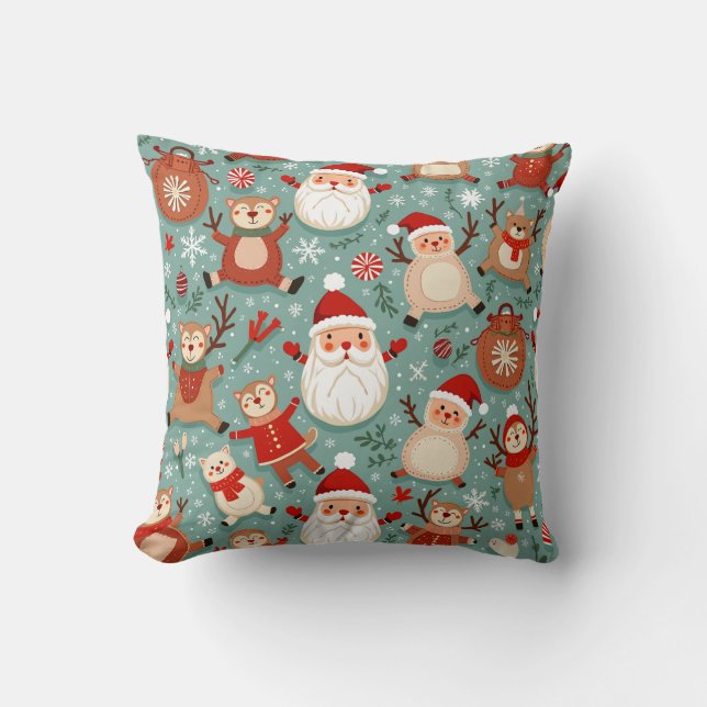 almohadón de almohada de navidades (Anverso)